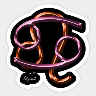 Cancer Leo Cusp Sticker